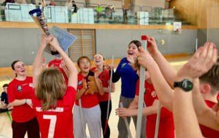 Jupfi-Hockeyturnier 2026 - Jubel im Gewinnerteam