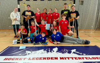 Jupfi-Hockeyturnier 2026 - Gruppenfoto des Gewinnerteams